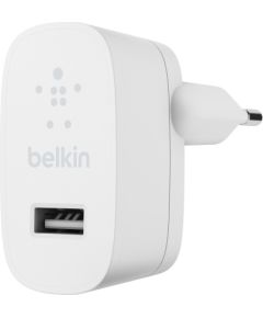 Сетевая зарядка Belkin Boost Charge USB-A 12W белая