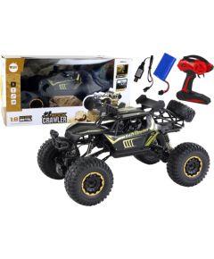 Leantoys Large Remote Control Car 1:8 Scale 2.4G Control Black