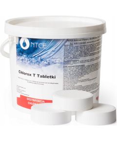 NTCE - chlor do basenu multi tabletki 3kg 150 x 20G chlorox białe