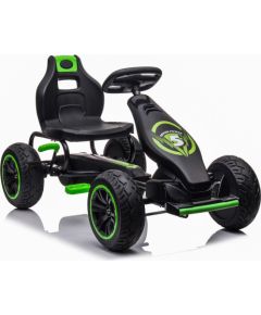 Enero Toys GOKART AUTO NA PEDAŁY ENERO 18 CZARNO ZIELONY