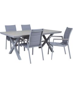 Garden furniture set CORINNA table and 4 chairs