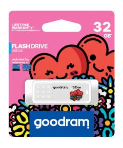 GoodRam UME2 Valentine USB 2.0 32GB White