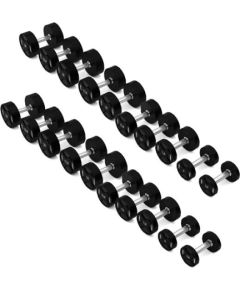 Hanteļu komplekts  HPC SET POLYURETHANE DUMBBELLS 2 x 2.5 - 25 KG CPU - 275 KG  HMS