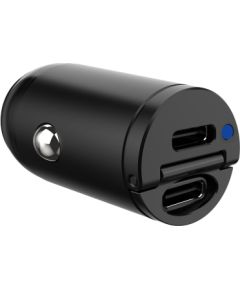 Celly - CCMINI2USBC - 30W 2 USB-C Mini Car Charger