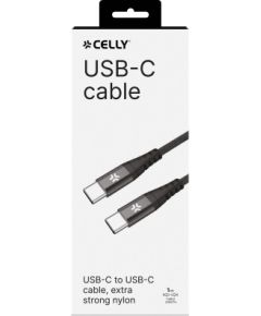 Celly USB-C to USB-C Cable 60W