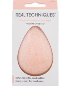 Real Techniques Miracle Cleanse Sponge / Purify + Exfoliate 1pc