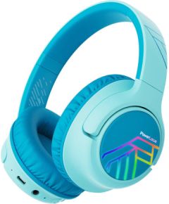 PowerLocus Bobo wireless headphones for kids (blue)