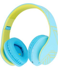 Wireless Headphones for kids PowerLocus P2 (blue-green)