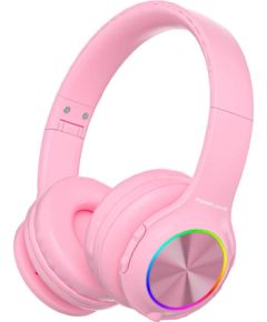 Wireless Headphones for kids PowerLocus PLED (pink)