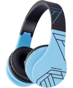 PowerLocus P1 wireless headphones for kids (blue-black)