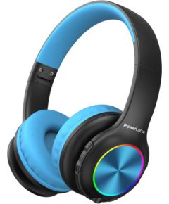 Wireless Headphones for kids PowerLocus PLED (black&blue)