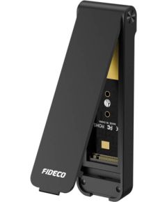 FIDECO M210CP Black M.2 NVMe SSD Enclosure 10Gbps (USB-C/USB 3.2)