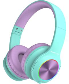 Wireless Headphones for kids PowerLocus PLED (blue&purple)