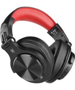 Oneodio Fusion A70 Wireless Headphones (Black and Red)