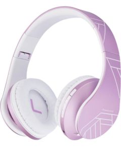 Wireless Headphones for kids PowerLocus P2 (pink-white)