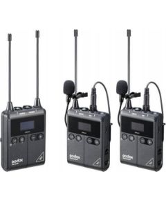 GODOX Godox WmicS1 Kit 2 UHF Lavalier wireless System