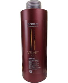 Kadus Professional, Velvet Oil, Hair Shampoo, For Smoothening, 1000 ml For Women