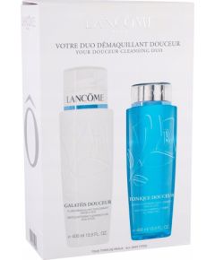 Lancome Wash The Day Off Set Lancome: Galateis Douceur, Eliminates Impurities, Cleansing Cream, 400 ml + Tonique Douceur, Toning & Revitalizing, Tonic Lotion, For Face, 400 ml For Women