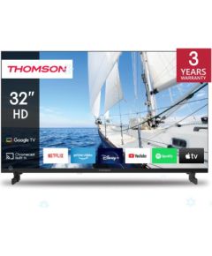 TV Set THOMSON 32HG2S14 32" Smart/HD 1366x768 Wireless LAN Bluetooth Google TV Black