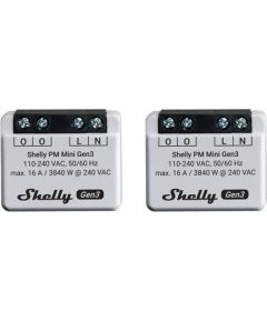 Set of 2 Shelly PM Mini Gen3 Controllers