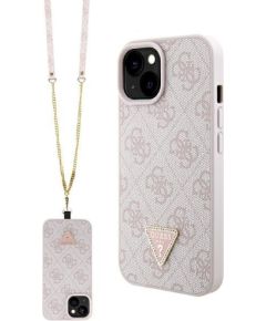 Guess Crossbody 4G Metal Logo Back Case Защитный Чехол для Apple iPhone 15 Plus