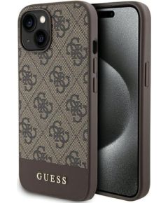 Guess GUHCP15SG4GLBR Aizmugurējais Apvalks priekš Apple iPhone 15 / 14 / 13