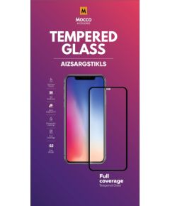 Mocco Full Face / Full Glue Tempered Glass Защитное стекло для экрана Samsung A202 Galaxy A20e Черное