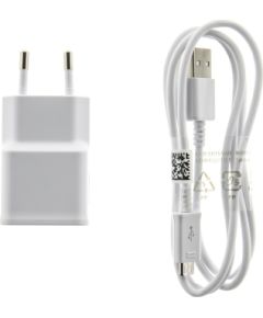 EP-TA50EWE + ECB-DU4AWE Samsung 8W Travel Charger + microUSB Data Cable White (OOB Bulk)