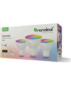 Nanoleaf Matter GU10 Smart Bulbs (3 Pack) Viedās spuldzes