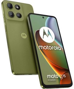 Motorola moto g15 power 17.1 cm (6.72") Dual SIM Android 15 4G USB Type-C 8 GB 256 GB 6000 mAh Green