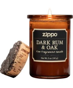 Aromātiskā svece Zippo Dark Rum & Oak (Tumšais rums un ozols)