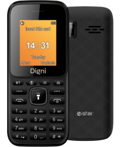 eSTAR Digni Mini Phone Dual SIM Black  Black