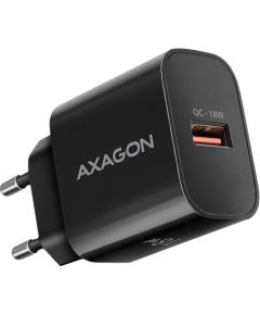 AXAGON ACU-QC18 wall charger 1x QC3.0/AFC/FCP/SMART, 18W, black