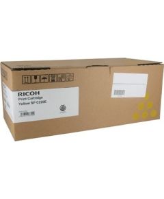 Ricoh SP C220E (407643) (406106) (406055) (406768) Toner Cartridge, Yellow