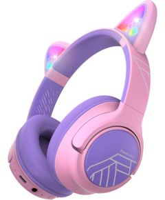 PowerLocus Bobo Cat Ears Wireless Headphones for Kids