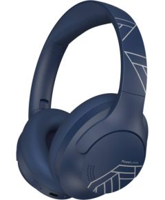 PowerLocus P3 wireless headphones (navy blue and silver)