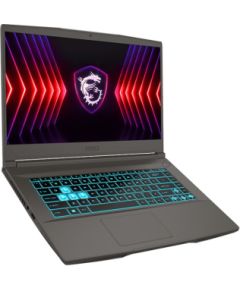 MSI Thin A15 B7VF-412XPL AMD Ryzen™ 7 7735HS Laptop 39.6 cm (15.6") Full HD 16 GB DDR5-SDRAM 512 GB SSD NVIDIA GeForce RTX 4060 Wi-Fi 6E (802.11ax) NoOS Grey