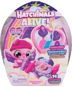 HATCHIMALS Alive Игровой набор Вечеринка в бассейне