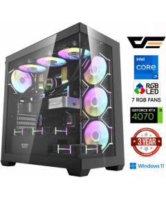 MDD i7-12700F 8GB 512GB SSD 1TB HDD RTX 4070 12GB Windows 11