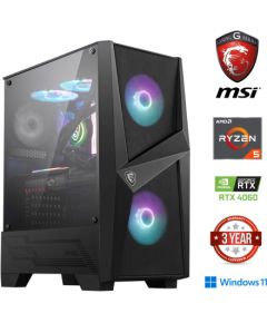 MDD Ryzen 5 5500 32GB 256GB SSD 1TB HDD RTX 4060 8GB Windows 11