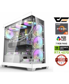 MDD Ryzen 9 7900 16GB 512GB SSD 1TB HDD RTX 4070 12GB NoOS