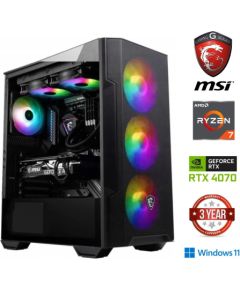 MDD Ryzen 7 5700g 32GB 1TB SSD NVME 1TB HDD RTX 4070 Windows 11