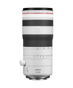 Canon RF 70-200 mm f/2.8 L IS USM Z telefoto tālummaiņas objektīvs, balts