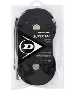 Tennis racket overgrip DUNLOP SUPER TAC 30pcs. reel black