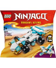 LEGO Ninjago Smocza moc Zane’a — pojazdy (30674)