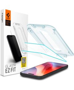 Spigen Glas.tR EZ Fit rūdīts stikls iPhone 16 Pro - 2 gab.