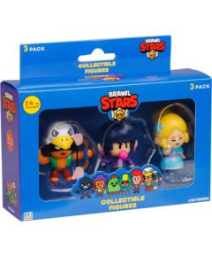 P.m.i. Kids World BRAWL STARS S1 FIGURES - 3 PACK VER.A