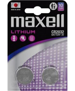 MAXELL CR2032 Battery specialized 2 pcs.