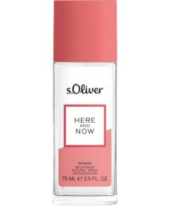 S.OLIVER Here & Now Women DEO spray glass 75ml