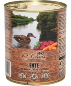 O'CANIS canned dog food- wet food- duck, millet and carrots -  800 g